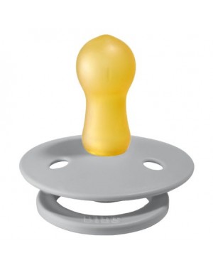 BIBS Colour, Taille 2 (6+ mois), Ronde - Latex, Tetine personnalisée