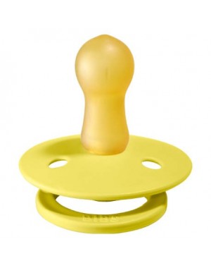BIBS Colour, Taille 2 (6+ mois), Ronde - Latex, Tetine personnalisée