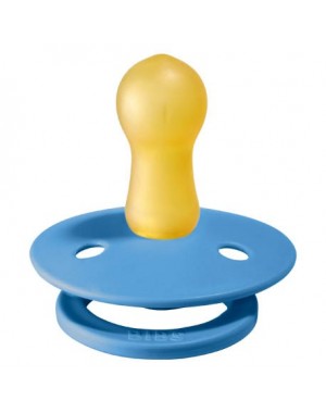 BIBS Colour, Taille 2 (6+ mois), Ronde - Latex, Tetine personnalisée