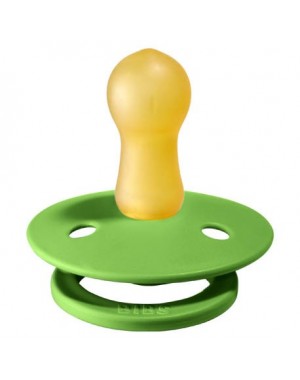 BIBS Colour, Taille 2 (6+ mois), Ronde - Latex, Tetine personnalisée