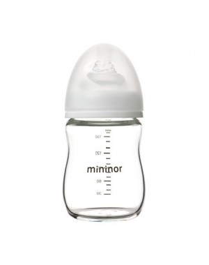 Mininor, Glazen babyfles, 160 ml