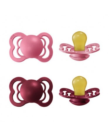 BIBS Supreme - Lot de 2,  Taille 1 (0-6 mois), Anatomique - Latex,