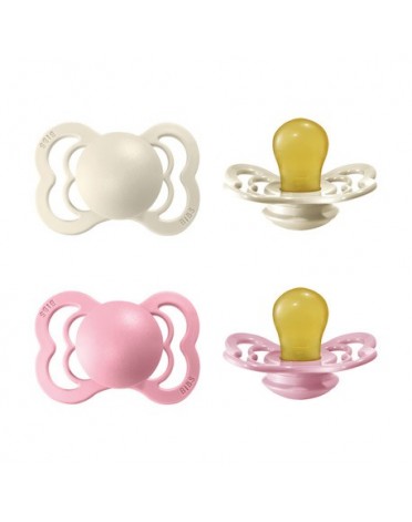 BIBS Supreme - Lot de 2,  Taille 1 (0-6 mois), Anatomique - Latex,