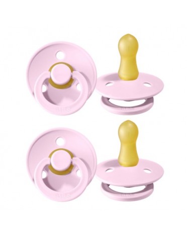 BIBS Colour - Lot de 2,  Taille 1 (0-6 mois),  Arrondi - Latex