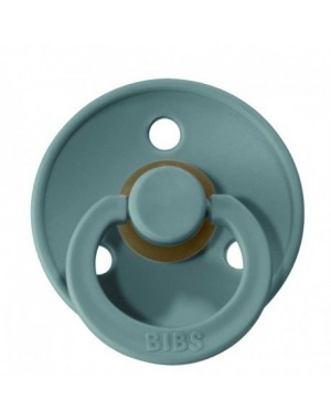 BIBS Colour, Maat 1 (0-6 maanden), Rond - Latex, Speen met naam