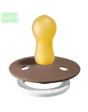 BIBS Colour, Taille 2 (6+ mois), Ronde - Latex, Tetine personnalisée