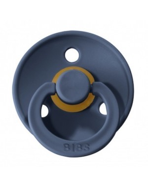 BIBS Colour, Taille 2 (6+ mois), Ronde - Latex, Tetine personnalisée