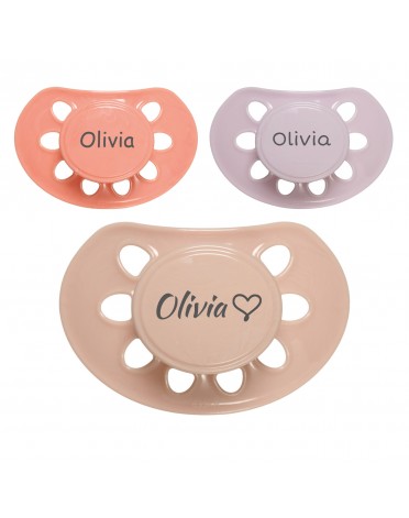 ESSKA Classique, Taille 2 (6+ mois), Physiologique  - Silicone, Tetine personnalisée