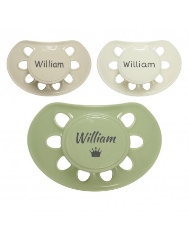 ESSKA Classique, Taille 2 (6+ mois), Physiologique - Silicone, Tetine personnalisée