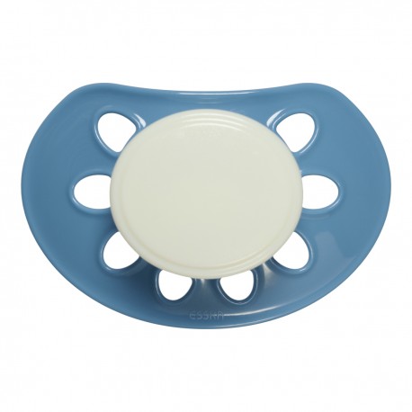 ESSKA Classic Night,  Str. 2 (6+ mdr.), Symmetrisk - Silikone, Speen met naam