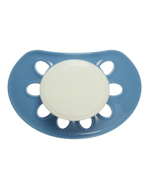 ESSKA Classic Night,  Str. 2 (6+ mdr.), Symmetrisk - Silikone, Speen met naam