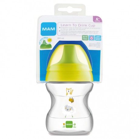 MAM, Learn To Drink Cup, 190 ml., Green MAM, Learn To Drink Cup, 190 ml., Green