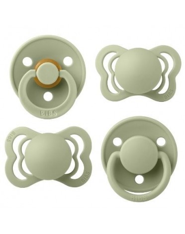 Bibs Try-it-collection Speen, 4-stuks, Maat 1 (0-6 maanden), Ivory