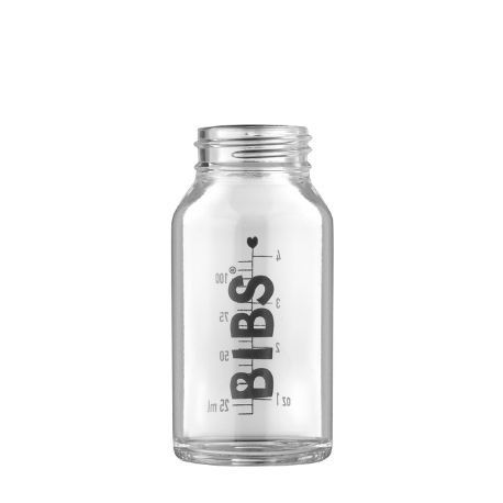 BIBS, Glazen fles, Onderdeel van een set, 110 ml BIBS, Glazen fles, Onderdeel van een set, 110 ml
