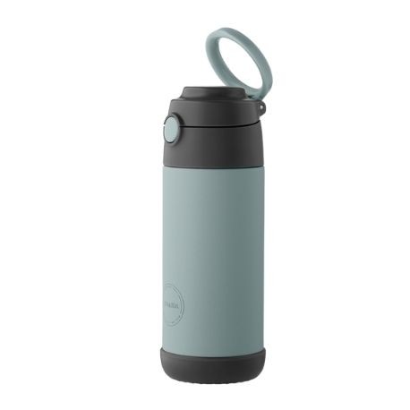 Aya&Ida,  Kids Straw Bottle, Gourde avec paille, 350 ml, Mint Green