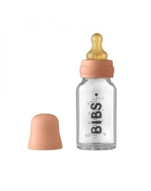 BIBS Baby Glazen Fles, Complete set 110 ml