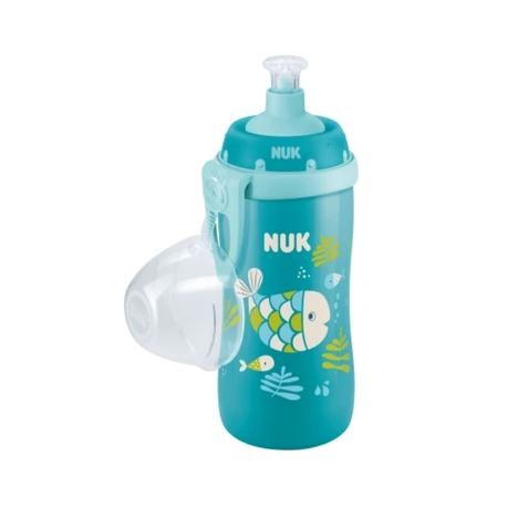 NUK  Junior Cup - motif interactif, Gourde, Blue, 18+m