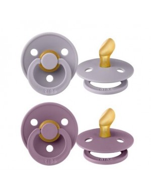 BIBS Colour 2 stuks,  Maat 1 (0-6m), Orthodontisch - Latex