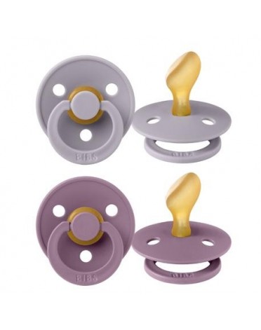 BIBS Colour 2 stuks, Maat 2 (6+m), Orthodontisch - Latex