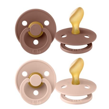 BIBS Colour 2 stuks, Maat 2 (6+m), Orthodontisch - Latex BIBS Colour 2 stuks, Maat 2 (6+m), Orthodontisch - Latex