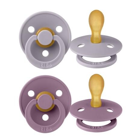 BIBS Colour Lot de 2, Taille 2 (6+ mois), Anatomique - Latex