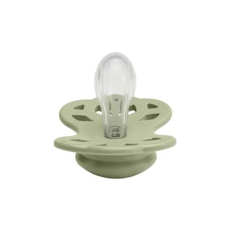 BIBS Infinity, Maat 1 (0-6 m), Symmetrisch - Silicone, Spenen met naam