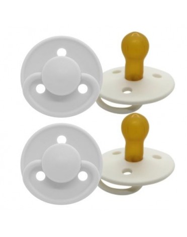 MININOR - Lot de 2, Taille 1 (0-6 mois), Ronde - Latex
