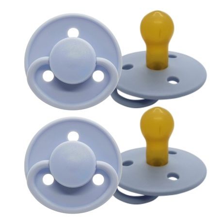 MININOR 2 stuks, Maat 1 (0-6 maanden), Rond - Latex