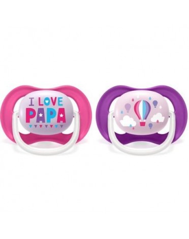 PHILIPS AVENT Ultra Air, Taille 2 (6-18 mois), Anatomique - Silicone