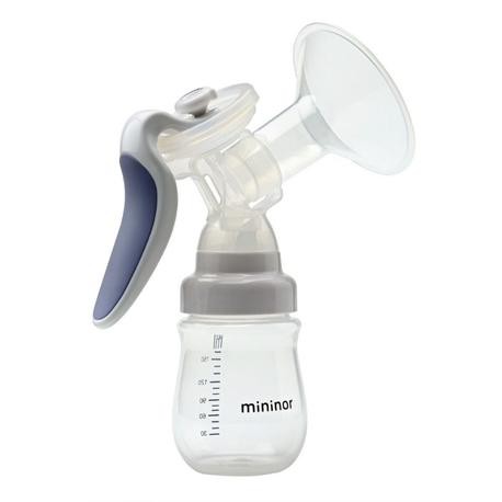 Mininor,  Tire-lait manuel, Blanc - Transparent