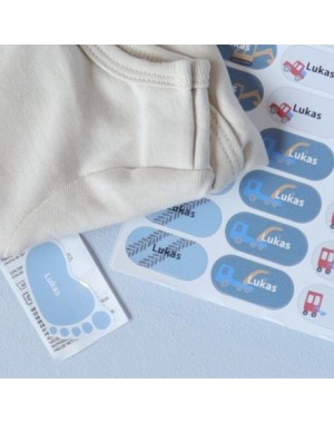 74 naamstickers - Gemengd pakket