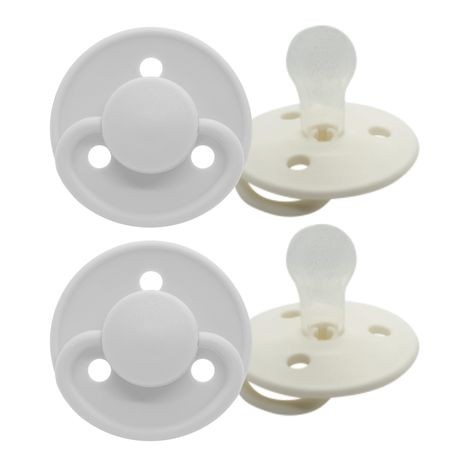 MININOR - Lot de 2, Taille 2 (6+ mois), Ronde - Silicone