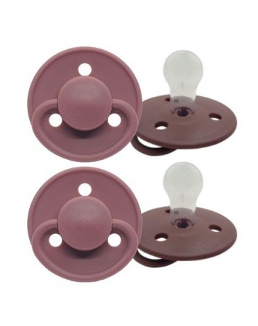 MININOR - Lot de 2, Taille 2 (6+ mois), Ronde - Silicone