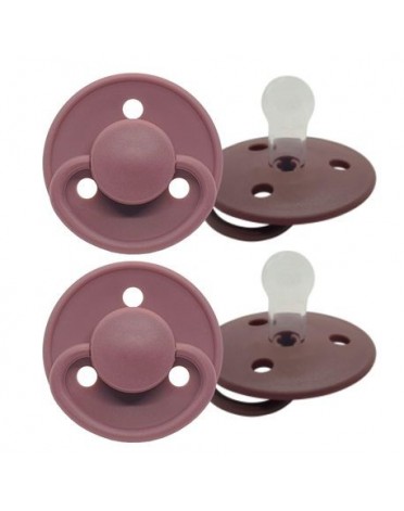 MININOR 2 stuks, Maat 1 (0-6 maanden), Rond - Silicone