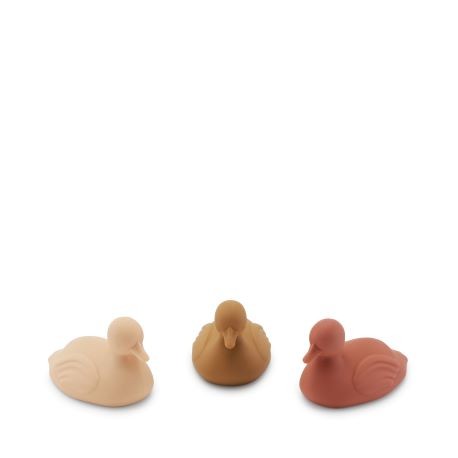 Konges Sløjd, Jouet de bain, Ducks - 3 pack, Rose Mix Konges Sløjd, Jouet de bain, Ducks - 3 pack, Rose Mix