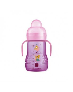MAM,  Trainer, 220 ml., Pink