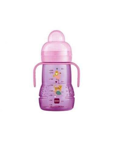 MAM,  Trainer, 220 ml., Blue