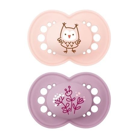 MAM Original 2 pak, Maat 3 (16-36 maanden), Symmetrisch - Silicone MAM Original 2 pak, Maat 3 (16-36 maanden), Symmetrisch - Silicone