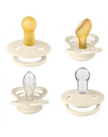 Bibs Try-it-collection, Maat 2 (6+ Maanden), Ivory