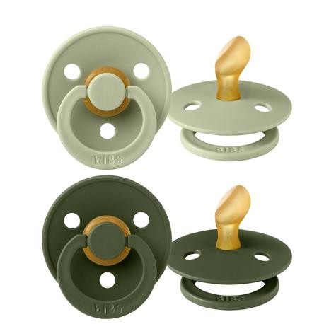 BIBS Colour 2 stuks,  Maat 1 (0-6m), Orthodontisch - Latex