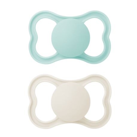 MAM Air, 2 unites, Taille 2 (6-16m), Anatomique - Silicone