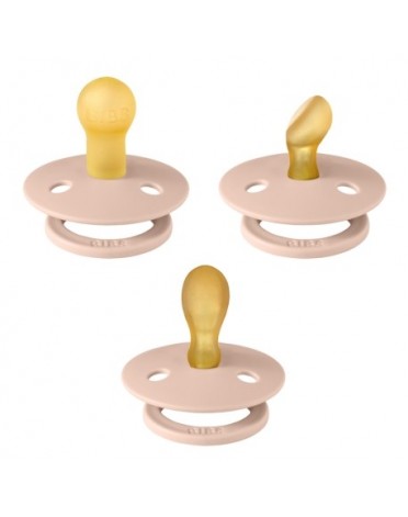 BIBS Try-It Colour - 3 Pack, Maat 1 (0-6 maanden.)
