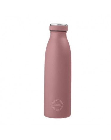 Aya&Ida,  Drinking Bottle, Gourde avec couvercle, 500 ml, Ash Rose