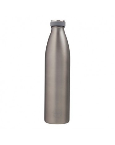 Aya&Ida,  Drinkfles, Drinkfles met deksel, 1000 ml, Cool Grey