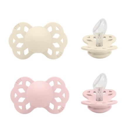 BIBS Infinity lot de 2, Size 2 (6+ m), Physiologique - Silicone