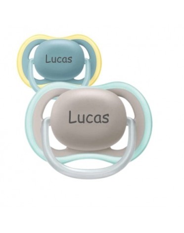 PHILIPS AVENT Ultra Air, Maat 3 (18+ maanden), Symmetrisch - Silicone, Speen met naam