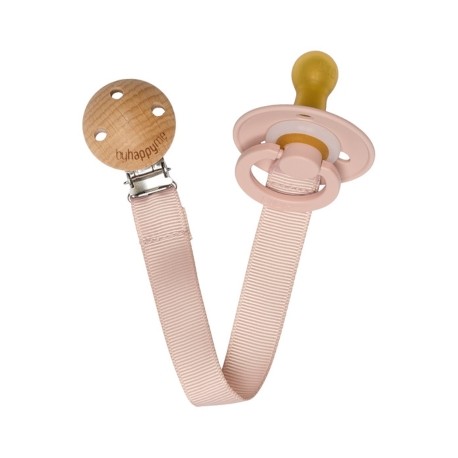 Byhappyme, Lot de 2, Attache- tétine avec clip de fermeture