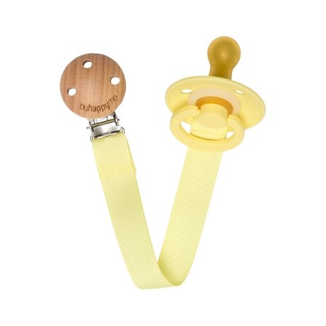 Byhappyme, 2 Stucks, Speen clip met knoopsluiting