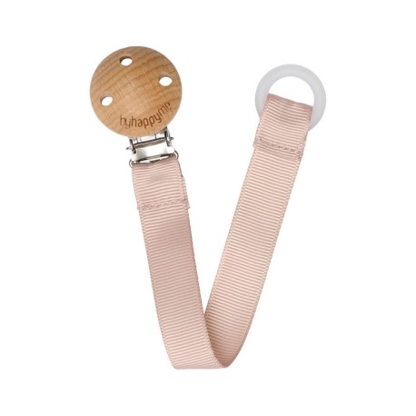 Byhappyme, Lot de 2, Attache- tétine avec clip de fermeture