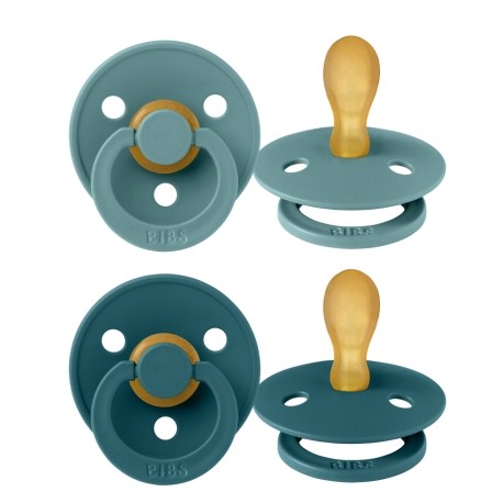 BIBS Colour 2 stuks, Maat 2 (6+m), Symmetrisch - Latex